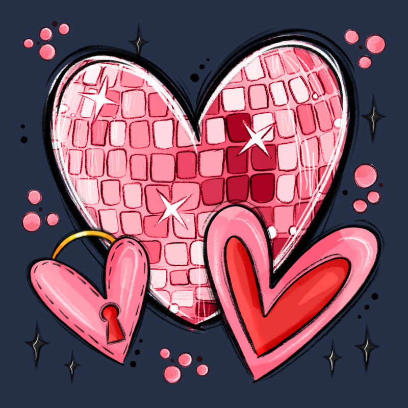 Valentines Hearts Premium Hoodie by MaliasSmallBusiness | Teevron