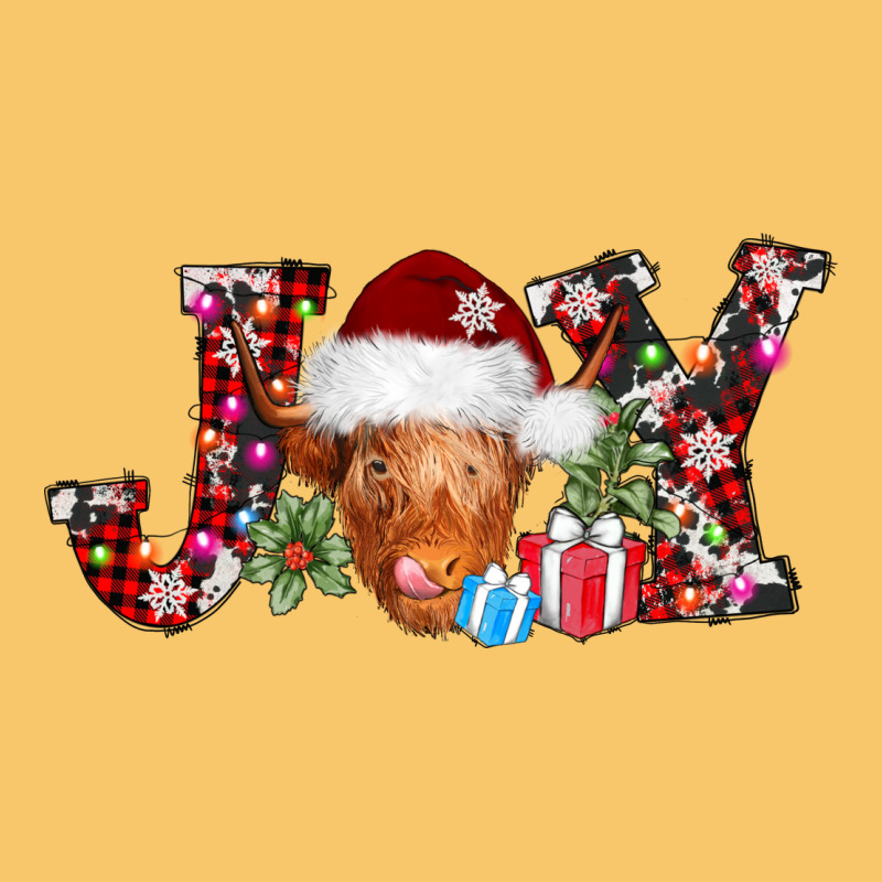 Joy Christmas Heifer Vintage Hoodie by AdoDesignShop | Teevron