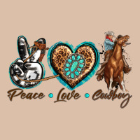 Peace Love Cowboy Urban Heavy Tee | Teevron