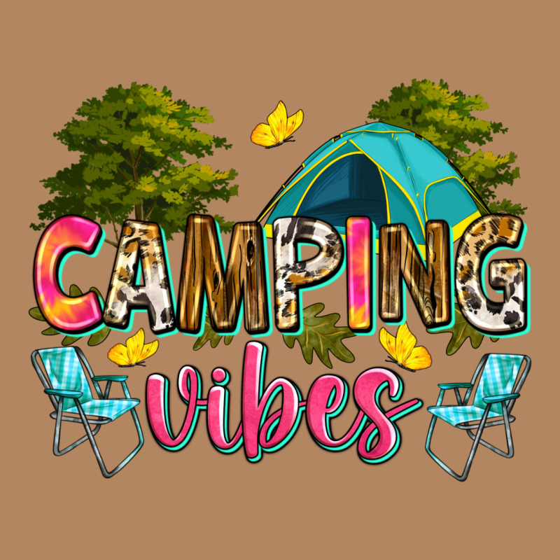 Camping Vibes Long Sleeve Tee by Zillion Design Studio | Teevron