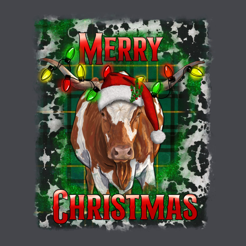 Merry Christmas Longhorn Cow Classic Tee by RanaPortraitStore | Teevron