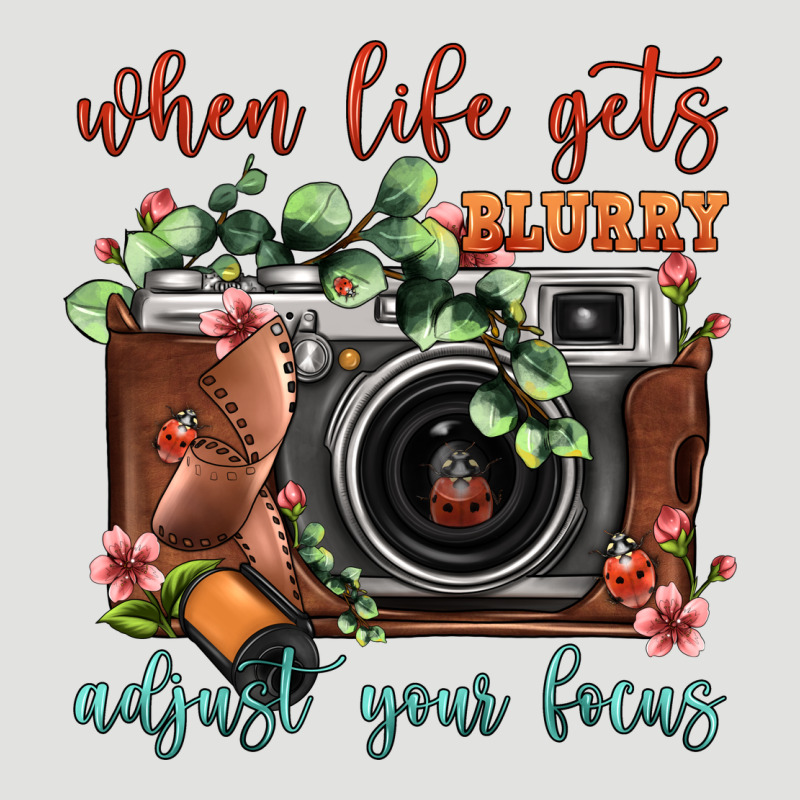 When Life Gets Blurry Adjust Your Focus Vintage Camera Classic Tee by FaDigitalArtStudio | Teevron