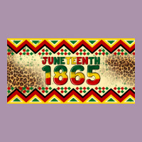 Juneteenth 1865 Leopard Licence Plate Template Heavyweight Hoodie | Teevron