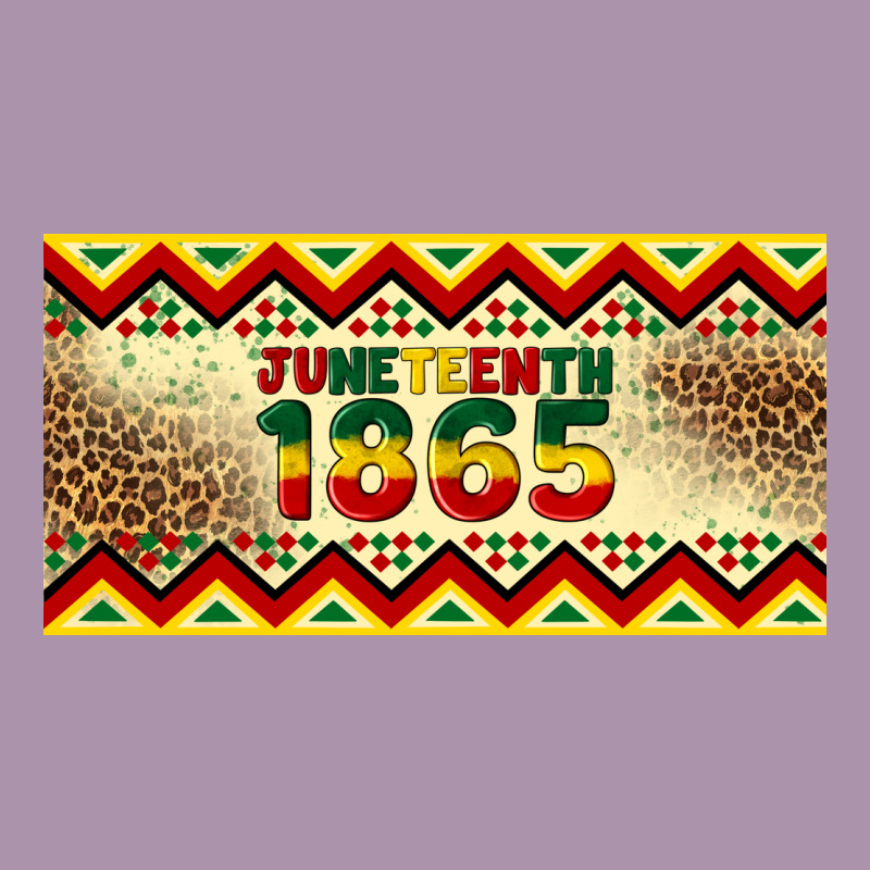 Juneteenth 1865 Leopard Licence Plate Template Heavyweight Hoodie by Artiststas | Teevron