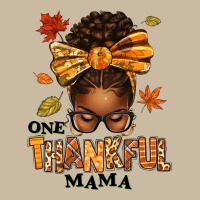 One Thankful Mama Afro Messy Bun Long Sleeve Tee | Teevron