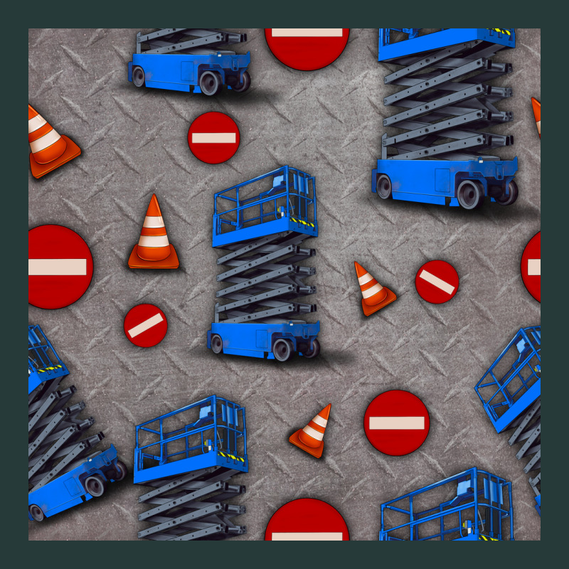 Scissor Lift Seamless Pattern Premium Sweatshirt by BundleAndBundleShop | Teevron