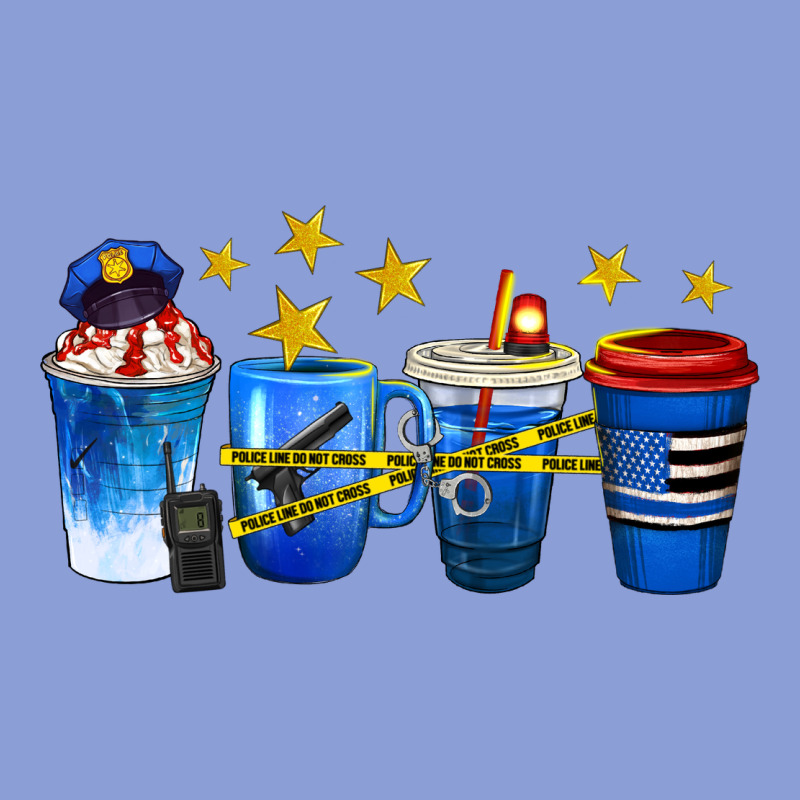 Police Coffee Cups Long Sleeve Tee by texasbilliewilder | Teevron