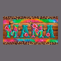 Mama Tie Dye License Plate Template Premium Sweatshirt | Teevron