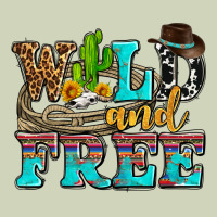 Wild And Free With Cactus Heavyweight Hoodie | Teevron