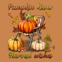 Pumpkin Kisses Harvest Wishes Heavyweight Hoodie | Teevron