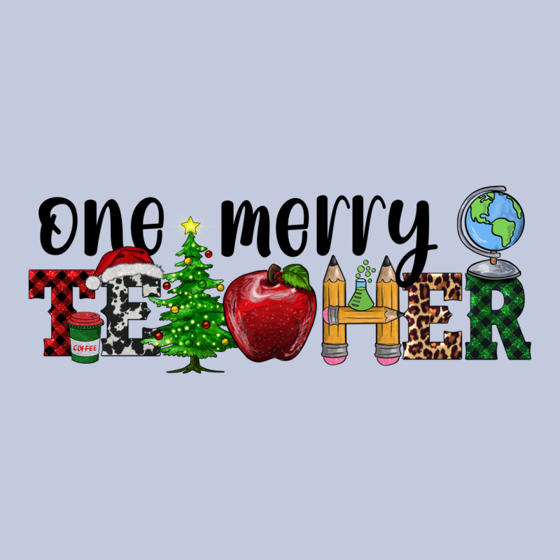 One Merry Teacher Long Sleeve Tee by RanaPortraitStore | Teevron