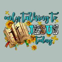 Only Talking To Jesus Today Heavyweight Hoodie | Teevron