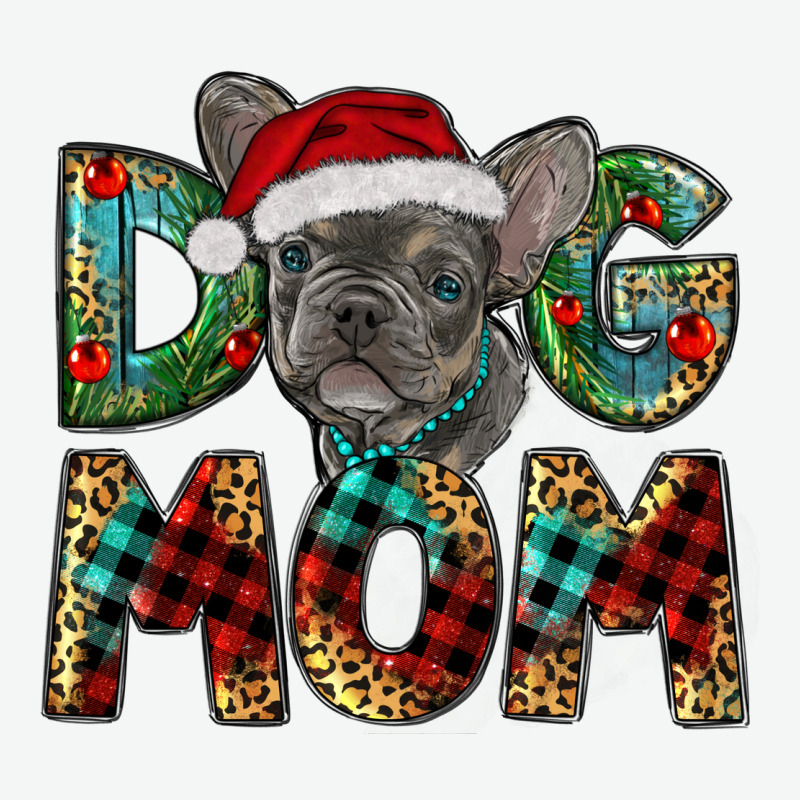 Christmas French Bulldog Mom Urban Heavy Tee by RanaPortraitStore | Teevron