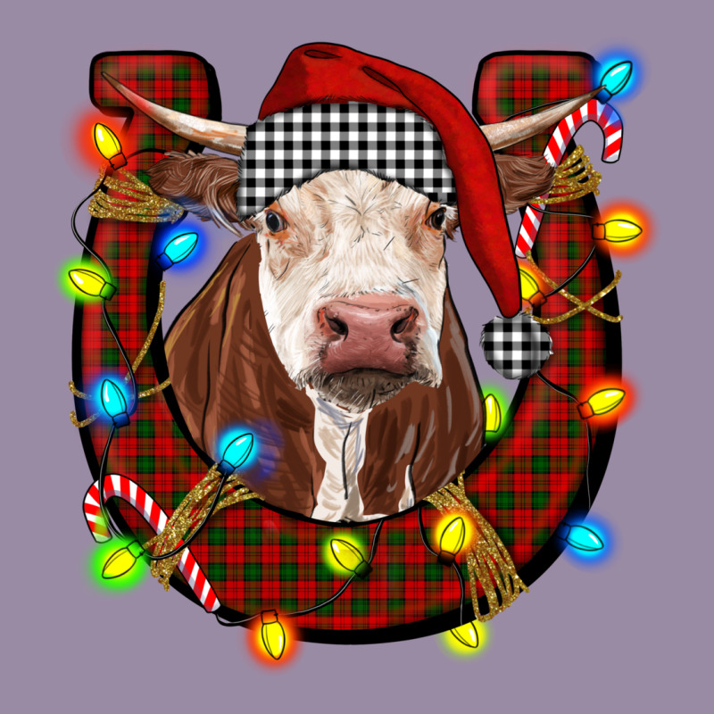 Christmas Horseshoe With Hereford Cow Classic Tee by RanaPortraitStore | Teevron