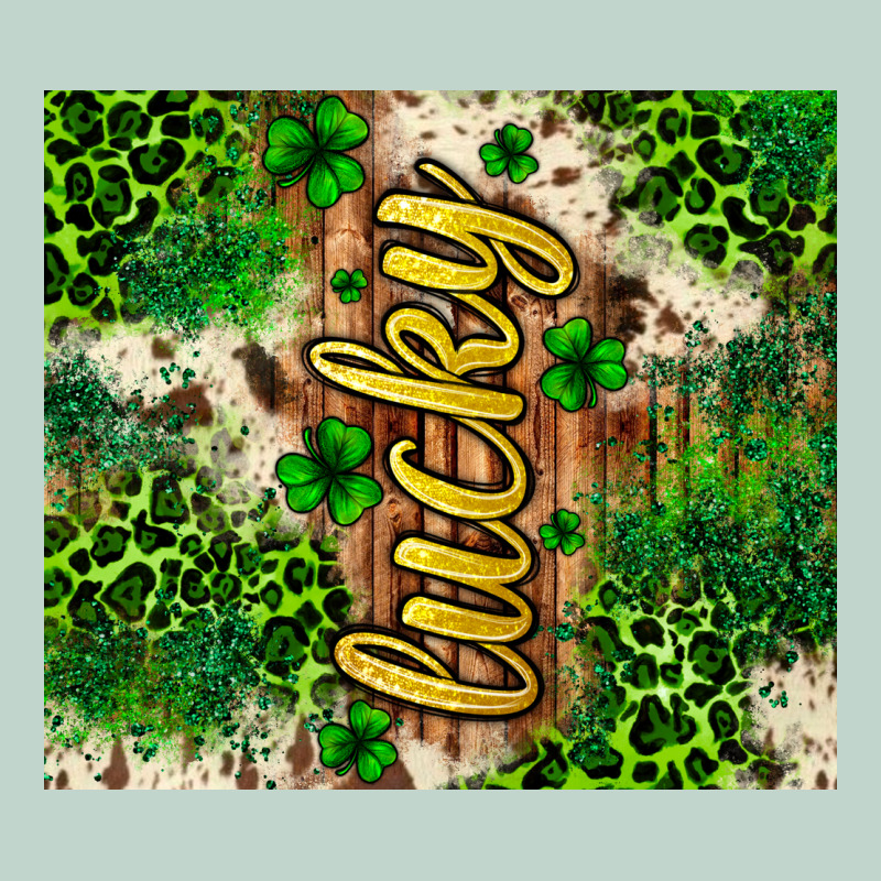 St. Patrick's Day Lucky Tumbler Zipper Hoodie by Neo Western | Teevron