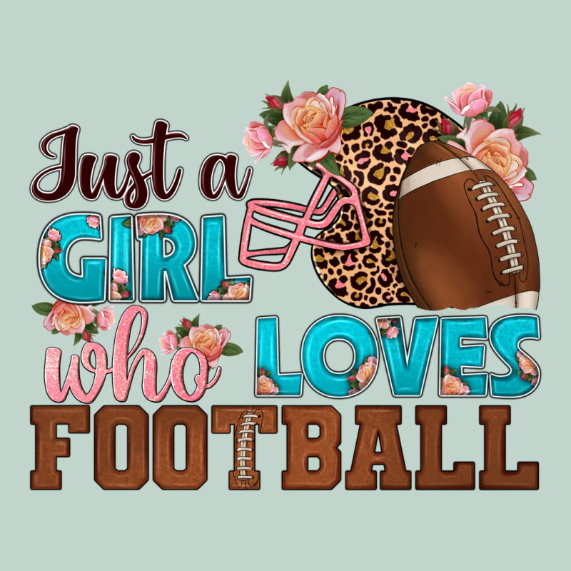 Just A Girl Who Loves Football Zipper Hoodie by HRA Design Shop | Teevron