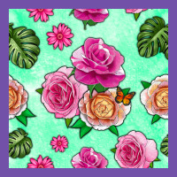 Floral Background Premium Sweatshirt | Teevron