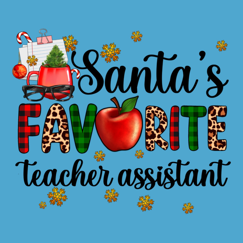Santa's Favorite Teacher Assistant Premium Hoodie by AdoDesignShop | Teevron