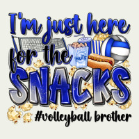 Im Just Here For The Snacks Volleyball Brother Urban Heavy Tee | Teevron
