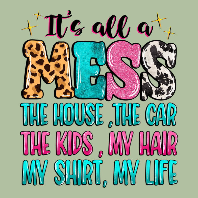 It's All A Mess The House The Car Urban Hoodie by MaliasSmallBusiness | Teevron