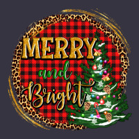 Merry And Bright Christmas Tree Vintage Hoodie | Teevron