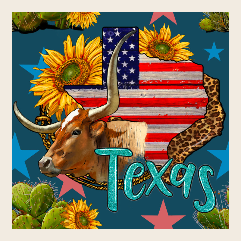 4th Of July Texas Map With Cow Seamless Pattern Premium Sweatshirt by BundleAndBundleShop | Teevron