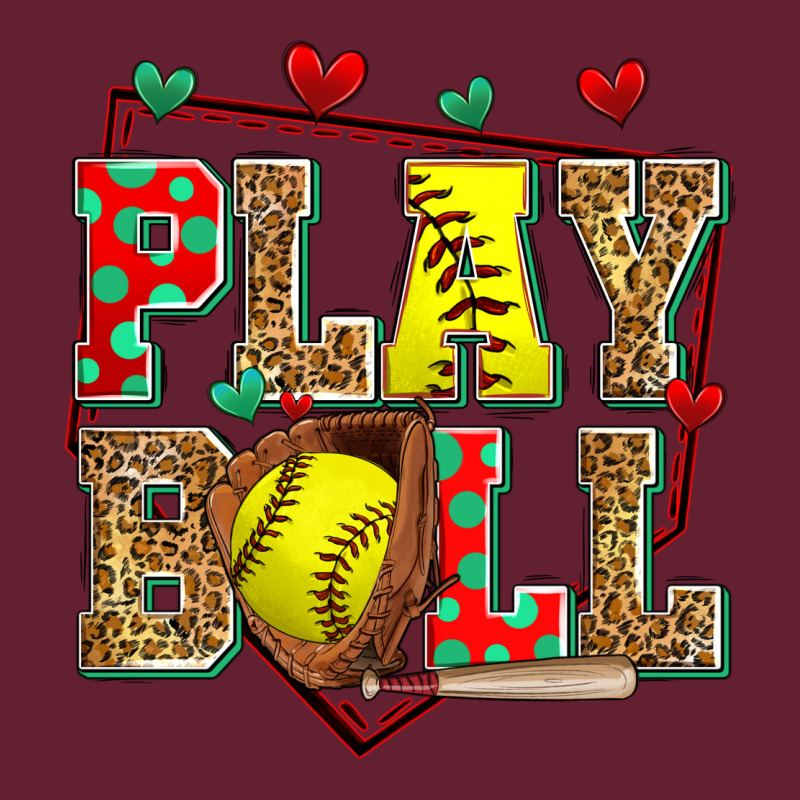 Play Ball Softball Classic Tee by Zillion Design Studio | Teevron