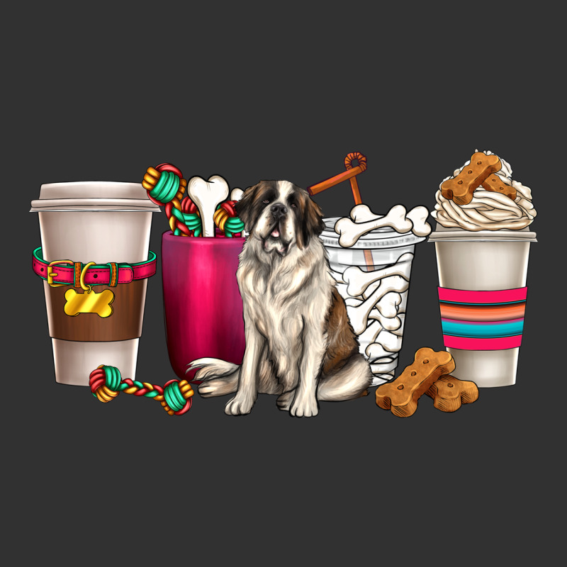 St. Bernard Dog Coffee Cups Urban Heavy Tee by texasbilliewilder | Teevron