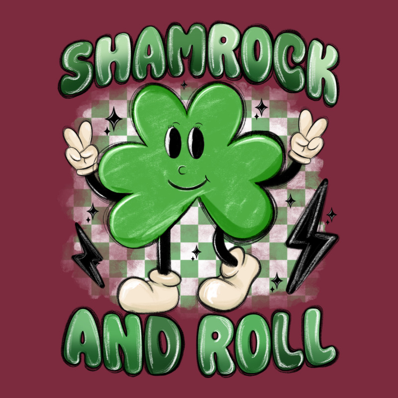 Shamrock And Roll Premium Hoodie by MaliasSmallBusiness | Teevron