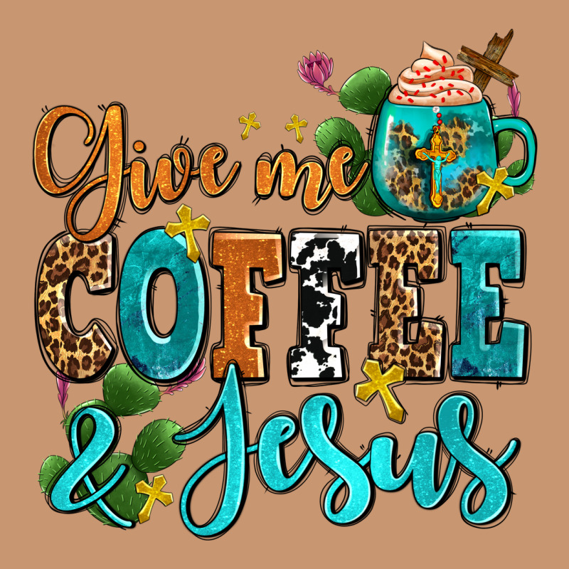 Gıve Me Coffee And Jesus Heavyweight Hoodie by AdoDesignShop | Teevron