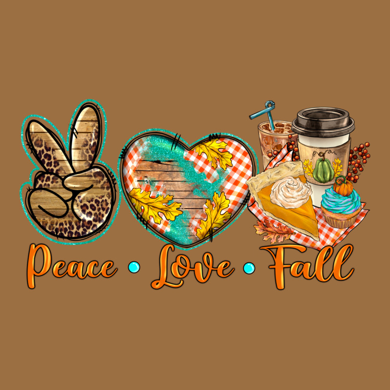 Peace Love Fall Vintage Tee by BarkalooDesign | Teevron