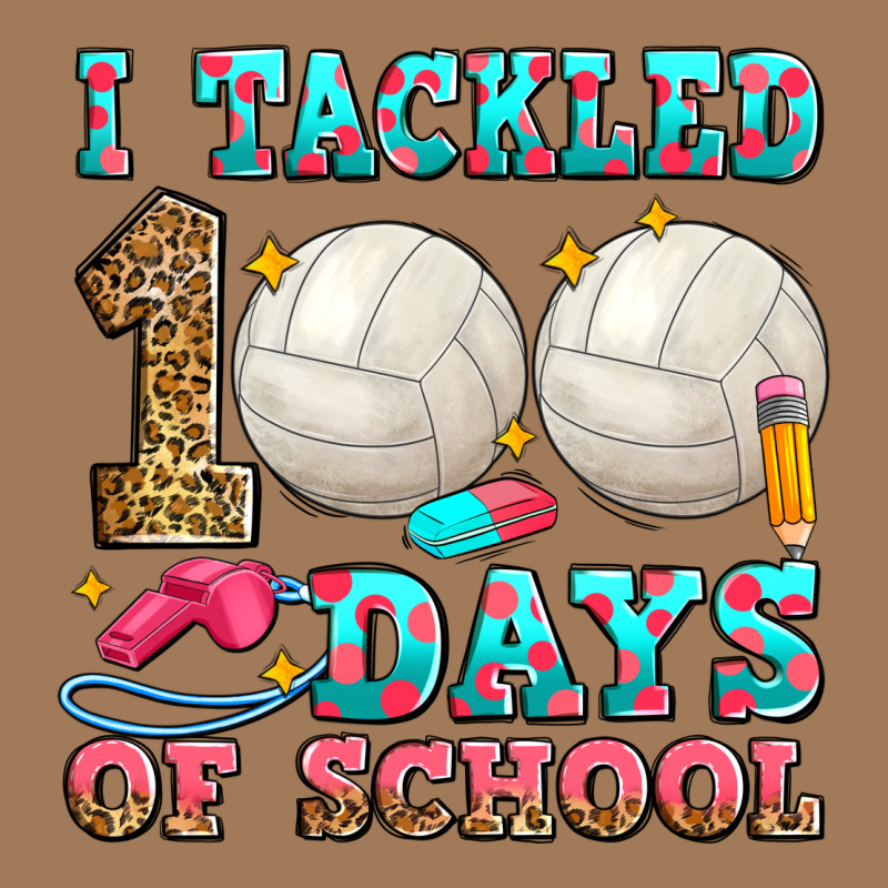 I Tackled 100 Days Of School Volleyball Classic Tee by Zillion Design Studio | Teevron