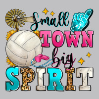 Small Town Big Spirit Volleyball Classic Tee | Teevron