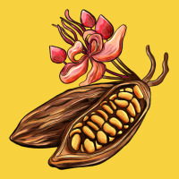 Cacao Beans And Flowers Premium Sweatshirt | Teevron