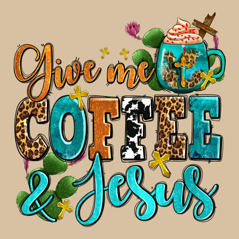 Gıve Me Coffee And Jesus Heavyweight Hoodie by AdoDesignShop | Teevron