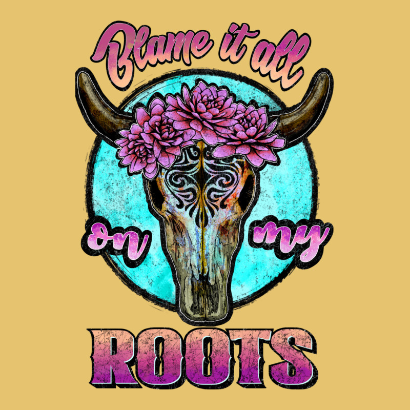 Blame It All On My Roots White Premium Sweatshirt by JahusDesignShop | Teevron