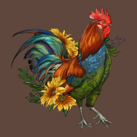 Rooster With Sunflowers Classic Tee | Teevron