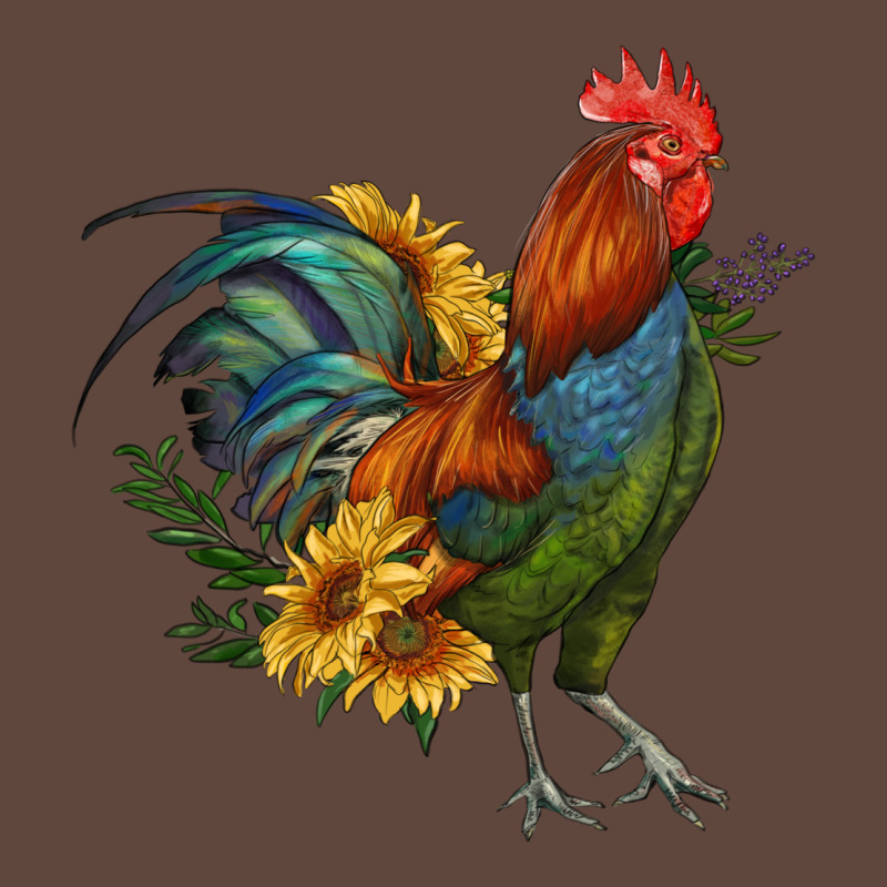 Rooster With Sunflowers Classic Tee by RanaPortraitStore | Teevron