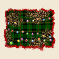 Christmas Green Plaid Background Ladies Tee | Teevron