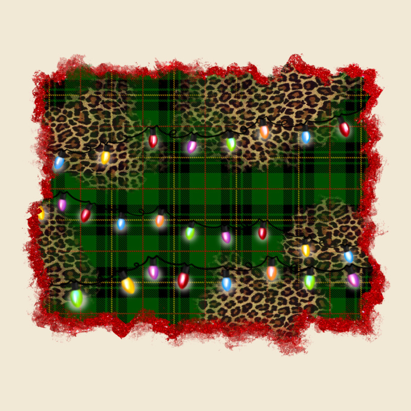 Christmas Green Plaid Background Ladies Tee by BarkalooDesign | Teevron