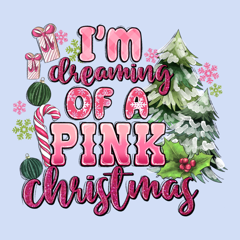 Im Dreaming Of A Pink Christmas Urban Hoodie by MaliasSmallBusiness | Teevron