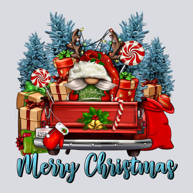 Merry Christmas Gnomes Truck Zipper Hoodie by FaDigitalArtStudio | Teevron