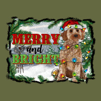 Merry And Bright Cockapoo Long Sleeve Tee | Teevron
