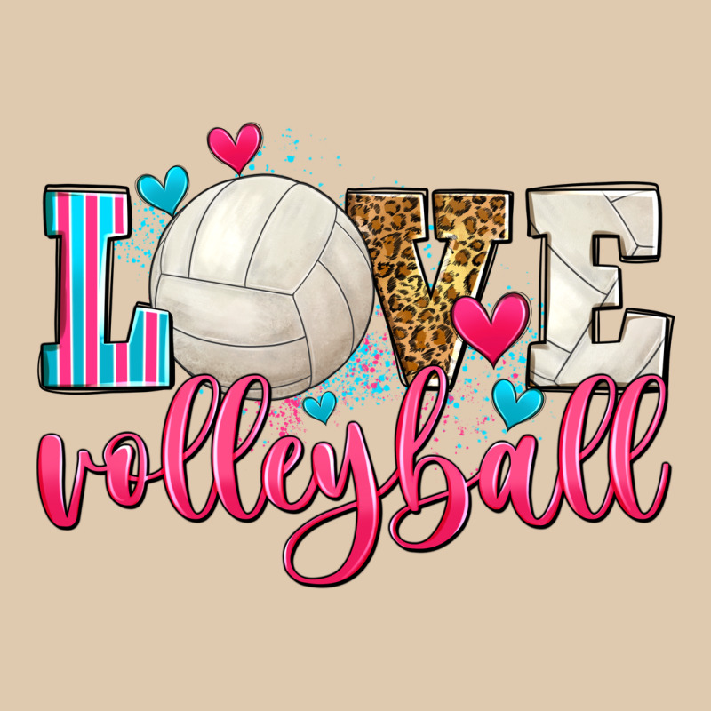 Love Volleyball Classic Tee by Zillion Design Studio | Teevron