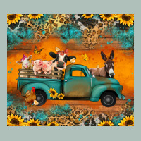 Farm Animals Truck Heavyweight Hoodie | Teevron