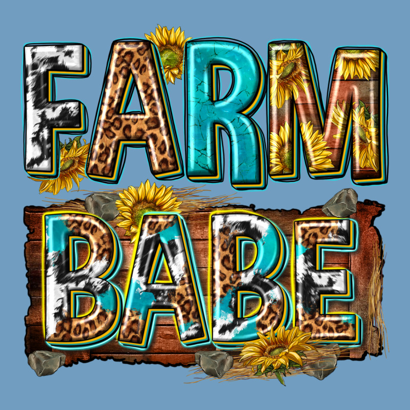 Western Farm Babe Urban Heavy Tee by texasbilliewilder | Teevron