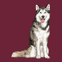 Husky Long Sleeve Tee | Teevron