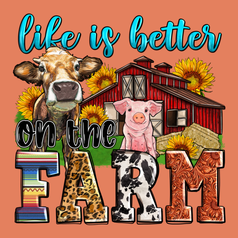 Life Is Better On The Farm Classic Tee by Zillion Design Studio | Teevron
