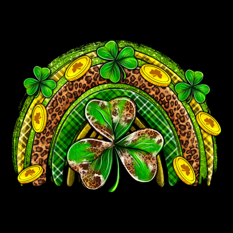 St. Patrick's Day Rainbow Zipper Hoodie by Neo Western | Teevron