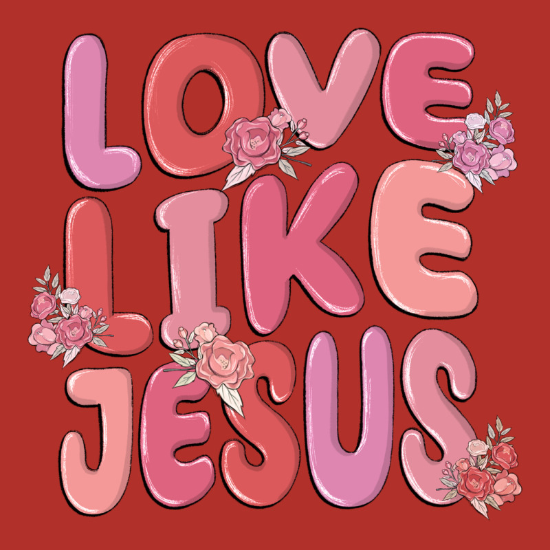 Love Like Jesus Premium Hoodie by MaliasSmallBusiness | Teevron
